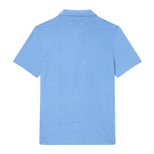 Load image into Gallery viewer, Linen Jersey Polo Solid