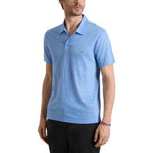 Load image into Gallery viewer, Linen Jersey Polo Solid