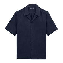 Load image into Gallery viewer, Linen Short-Sleeve Shirt Solid
