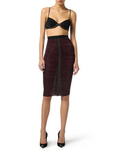 Load image into Gallery viewer, Bra in jersey and satin fabrics with jewel detail