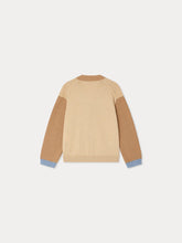 Load image into Gallery viewer, Edouard V-neck cardigan in organic cotton and cashmere