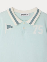 Load image into Gallery viewer, Polo Loyal inlaid flag 75 celadon green