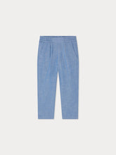 Load image into Gallery viewer, Tilyo chambray chino trousers in organic cotton