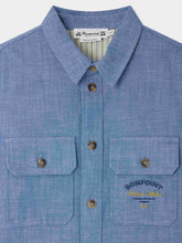 Load image into Gallery viewer, Eddy shirt in organic cotton chambray