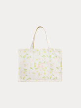 Load image into Gallery viewer, Emiko reversible tote bag with cherry print