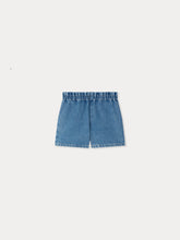 Load image into Gallery viewer, Milly medium blue shorts in organic cotton