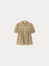 Load image into Gallery viewer, Laurence blouse smocked and hand-embroidered in Liberty organic cotton fabric