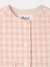 Load image into Gallery viewer, Bonpoint - Tabitha jacket in powder pink tweed - view 3