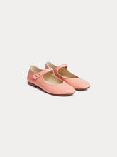 Load image into Gallery viewer, Ella coral leather ballerina flats