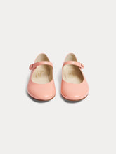 Load image into Gallery viewer, Ella coral leather ballerina flats