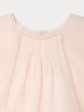 Load image into Gallery viewer, Lacacia blouse in organic cotton voile and Calais lace
