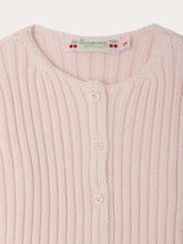 Load image into Gallery viewer, Esil round neck cardigan in organic cotton and cashmere