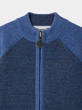 Load image into Gallery viewer, Thylio cardigan with high zip neck