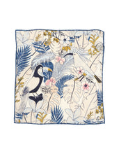 Load image into Gallery viewer, Luxury Seersucker Hand-Rolled Pocket Square