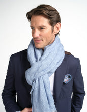 Load image into Gallery viewer, Polka Dot Linen Scarf