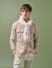 Load image into Gallery viewer, Medallion Linen Scarf