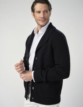 Load image into Gallery viewer, Cashmere Shawl Cardigan