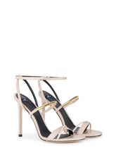 Load image into Gallery viewer, Leather sandals with jewel detail