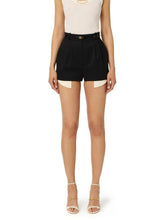 Load image into Gallery viewer, Cool wool shorts with satin details