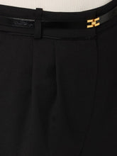 Load image into Gallery viewer, Cool wool shorts with satin details