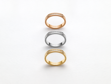 Load image into Gallery viewer, L'Arc Détail Ring PM, 18k Yellow Gold with Brilliant Diamonds - DAVIDOR