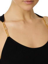 Load image into Gallery viewer, Top in ribbed knit fabric with openwork details