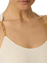 Load image into Gallery viewer, Top in ribbed knit fabric with openwork details