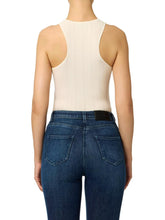 Load image into Gallery viewer, Top in ribbed knit fabric with openwork details