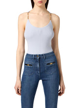 Load image into Gallery viewer, Top in ribbed knit fabric with openwork details