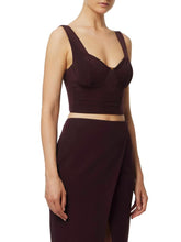 Load image into Gallery viewer, Top in bi-elastic fabric