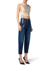 Load image into Gallery viewer, Organza bib with crystals