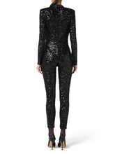 Load image into Gallery viewer, Red Carpet full sequin jumpsuit