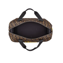 Load image into Gallery viewer, Fendi nylon weekend bag with Fendi Roma print