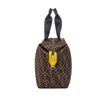 Load image into Gallery viewer, Fendi nylon weekend bag with Fendi Roma print