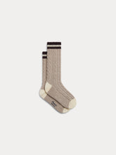 Load image into Gallery viewer, Gamil brown twisted socks
