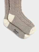 Load image into Gallery viewer, Gamil brown twisted socks