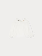 Load image into Gallery viewer, Jora blouse with ruffled collar