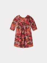 Load image into Gallery viewer, Josiane dress with gold piping in Liberty fabric in organic cotton