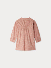 Load image into Gallery viewer, Tania dress with floral print in organic cotton