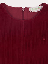 Load image into Gallery viewer, Jolla cherry embroidered corduroy dress
