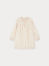 Load image into Gallery viewer, Joana dress with embroidered velvet collar and cuffs