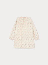 Load image into Gallery viewer, Joana dress with embroidered velvet collar and cuffs