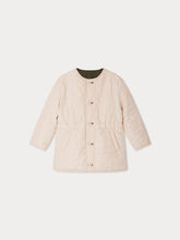 Load image into Gallery viewer, Reversible quilted jersey down jacket