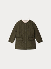 Load image into Gallery viewer, Reversible quilted jersey down jacket