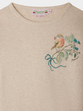 Load image into Gallery viewer, Tidjiane T-shirt with bird print in organic cotton