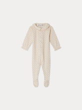 Load image into Gallery viewer, Jayna pajamas with Peter Pan collar and cherry print in organic cotton