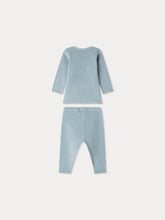 Load image into Gallery viewer, Timi organic cotton American neckline terry set