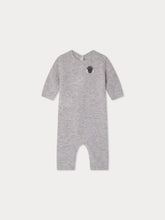 Load image into Gallery viewer, Tinoe cashmere jumpsuit with dog embroidery