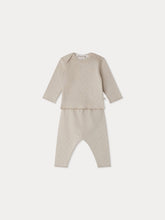 Load image into Gallery viewer, Timi printed set with American neckline in organic cotton