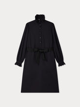 Load image into Gallery viewer, Joie dress with ruffled wool collar